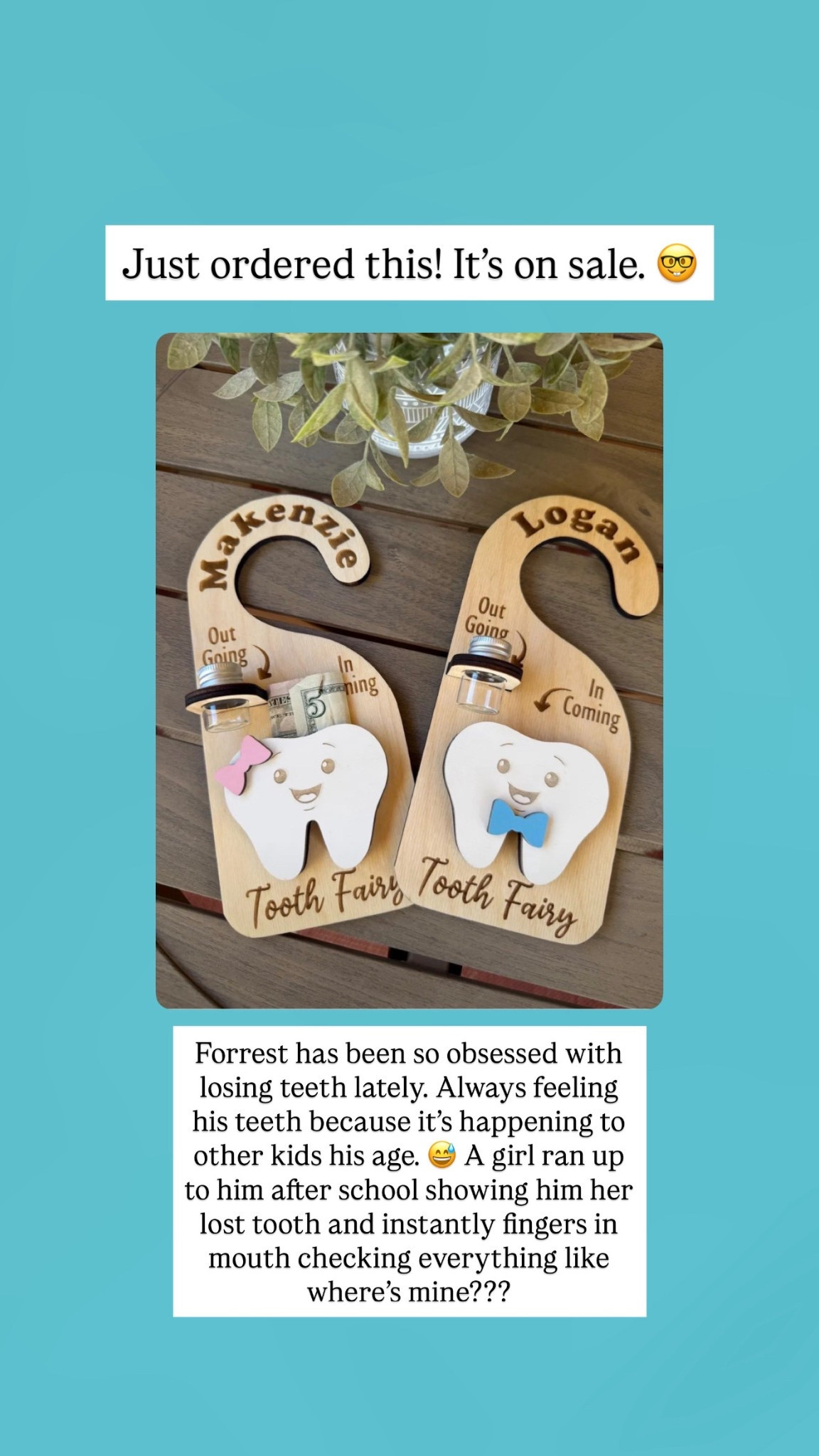 Tooth fairy // Etsy finds // boy mom // girl mom 

#LTKFamily #LTKKids #LTKFindsUnder50