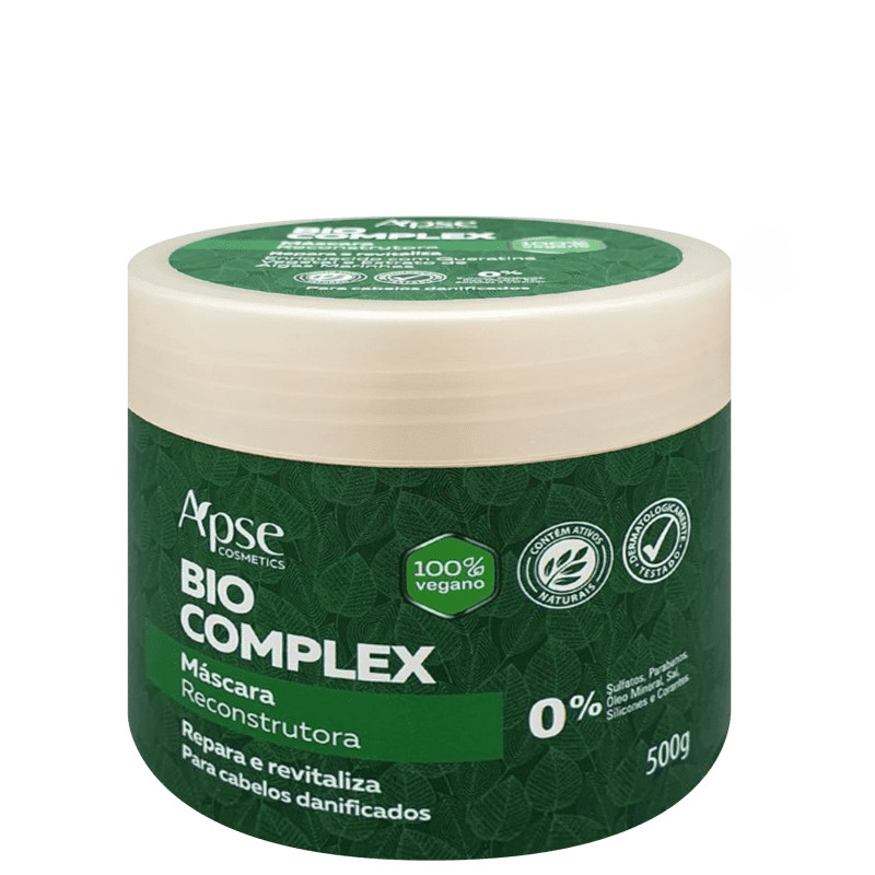 Apse Cosmetics Bio Complex
        
            
                 - Máscara Reconstrutora 500g | Beleza Na Web (BR)