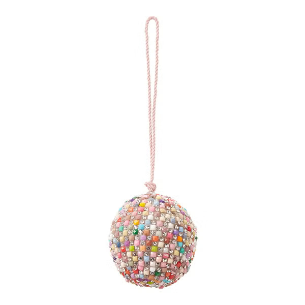 Beaded Disco Ball Tie On | The Container Store