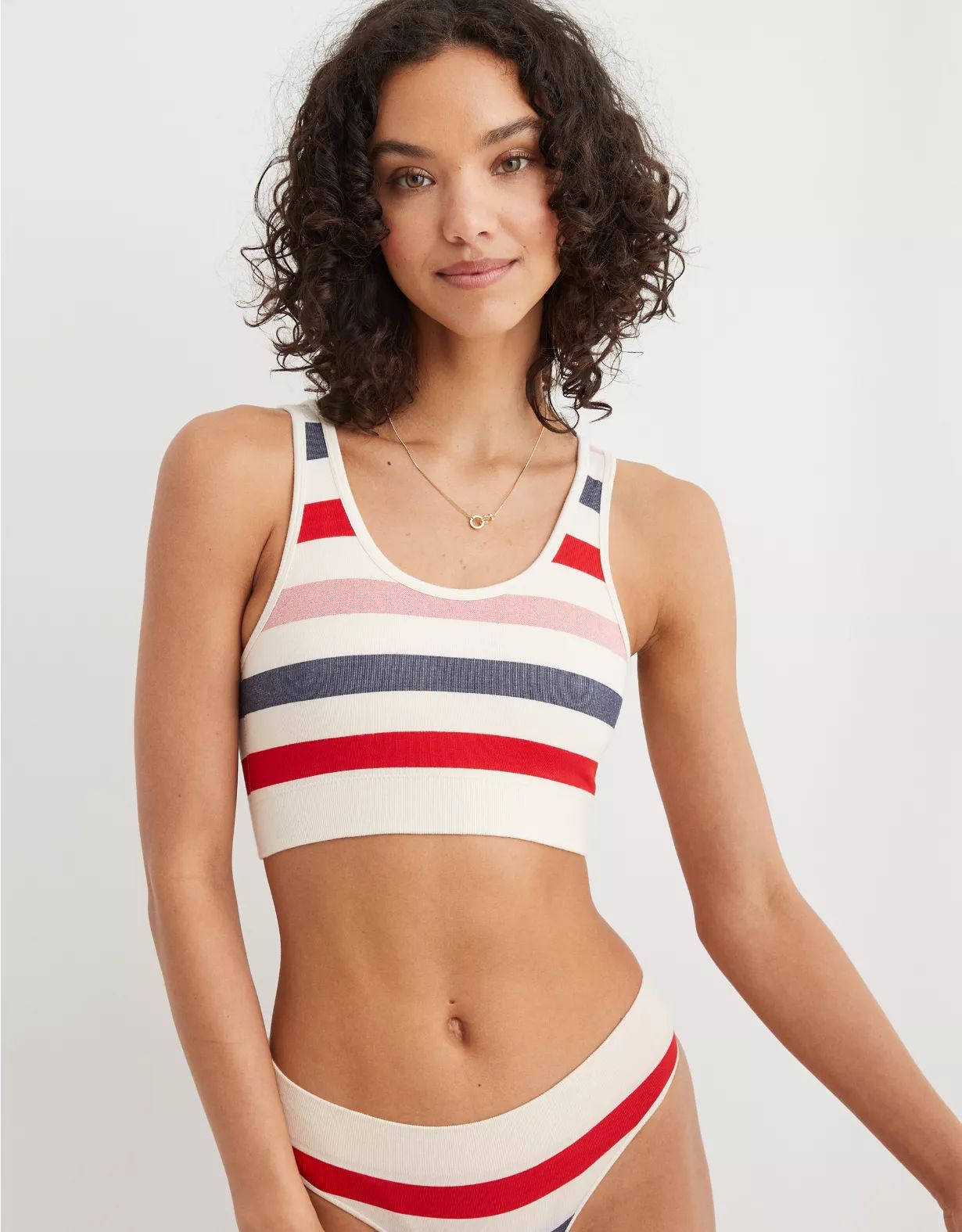 Superchill Cotton Seamless Scoop Bralette | American Eagle Outfitters (US & CA)