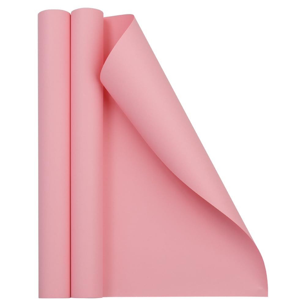 JAM Paper Gift Wrap - Matte Wrapping Paper - 52.6 Sq Ft Total (17 in x 18 Ft Each) - Matte Light ... | Amazon (US)
