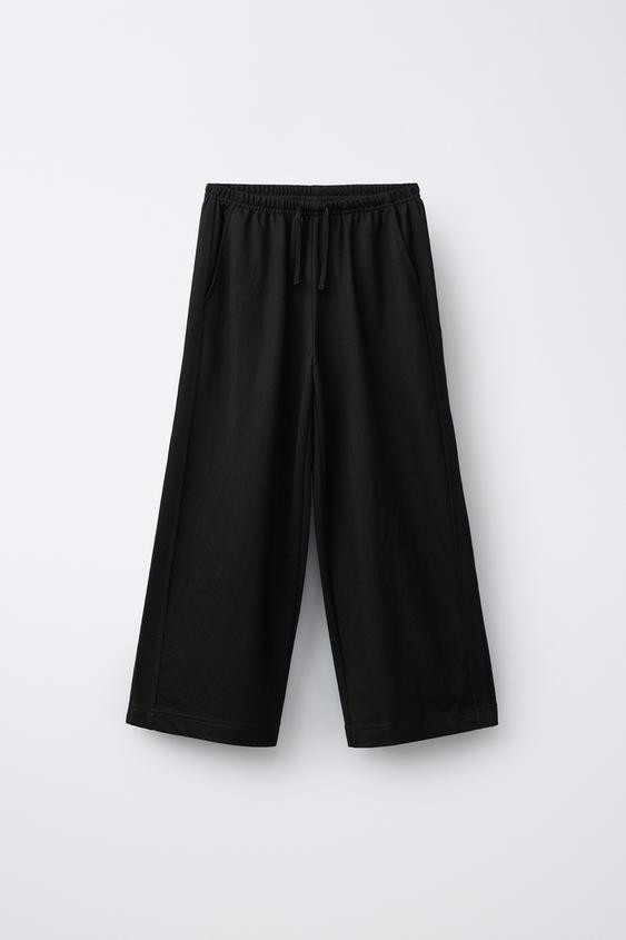 FLOWY WIDE LEG PANTS | Zara Canada