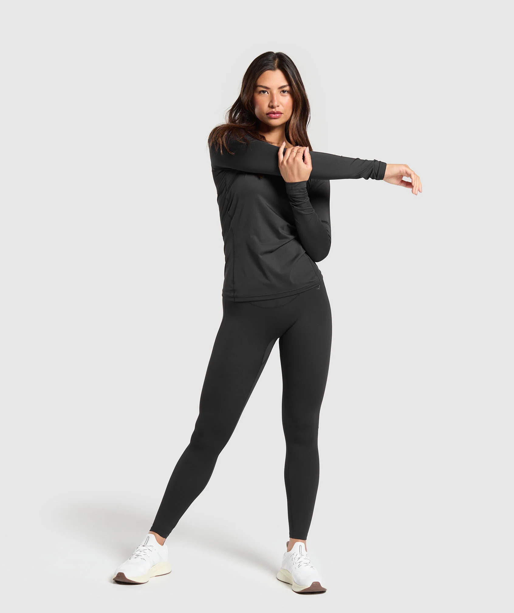 Gymshark Training Baselayer Long Sleeve Top - Black | Gymshark UK