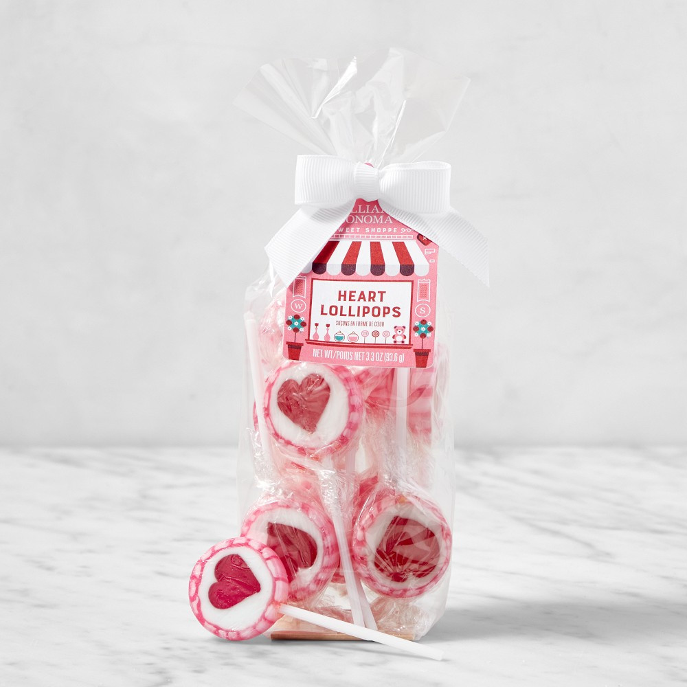 Williams Sonoma Heart Lollipops | Williams-Sonoma