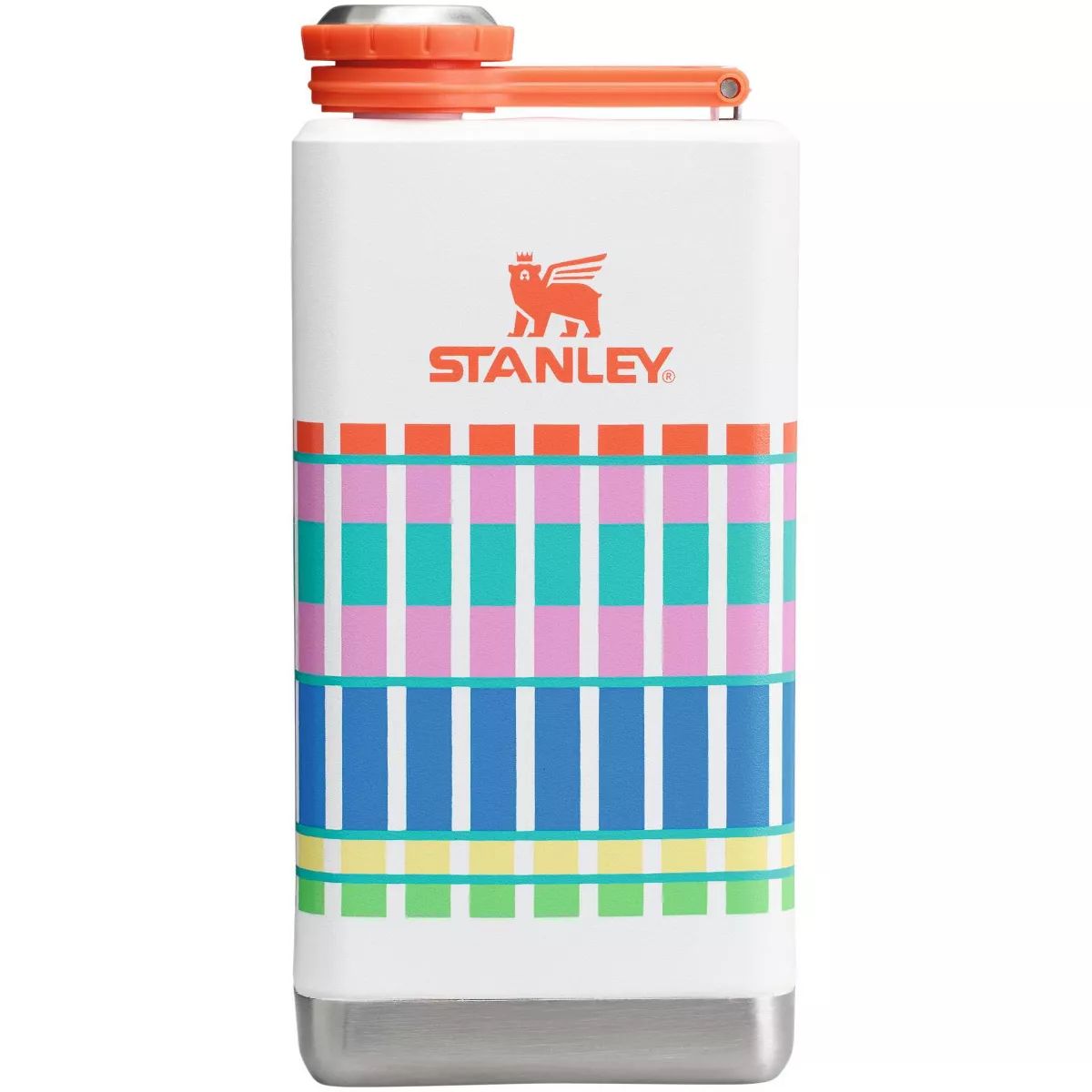 Stanley 8 oz Stainless Steel Pre-Party Flask Summer Plaid | Target