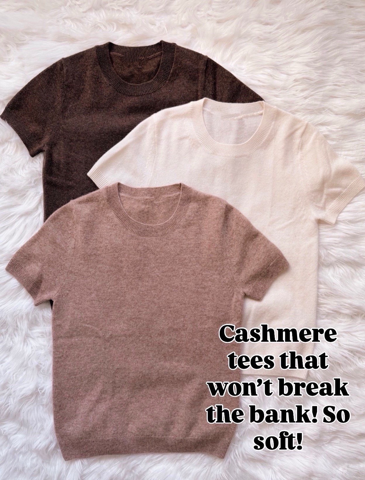 These cashmere tees feel luxe without the price tag. The fit is clean, they layer perfectly, and they’re soft enough to wear all day.

affordable cashmere, elevated basics, neutral wardrobe staples, winter layering pieces, soft knit tee, casual style over 40


#LTKOver40 #LTKHoliday #LTKWorkwear