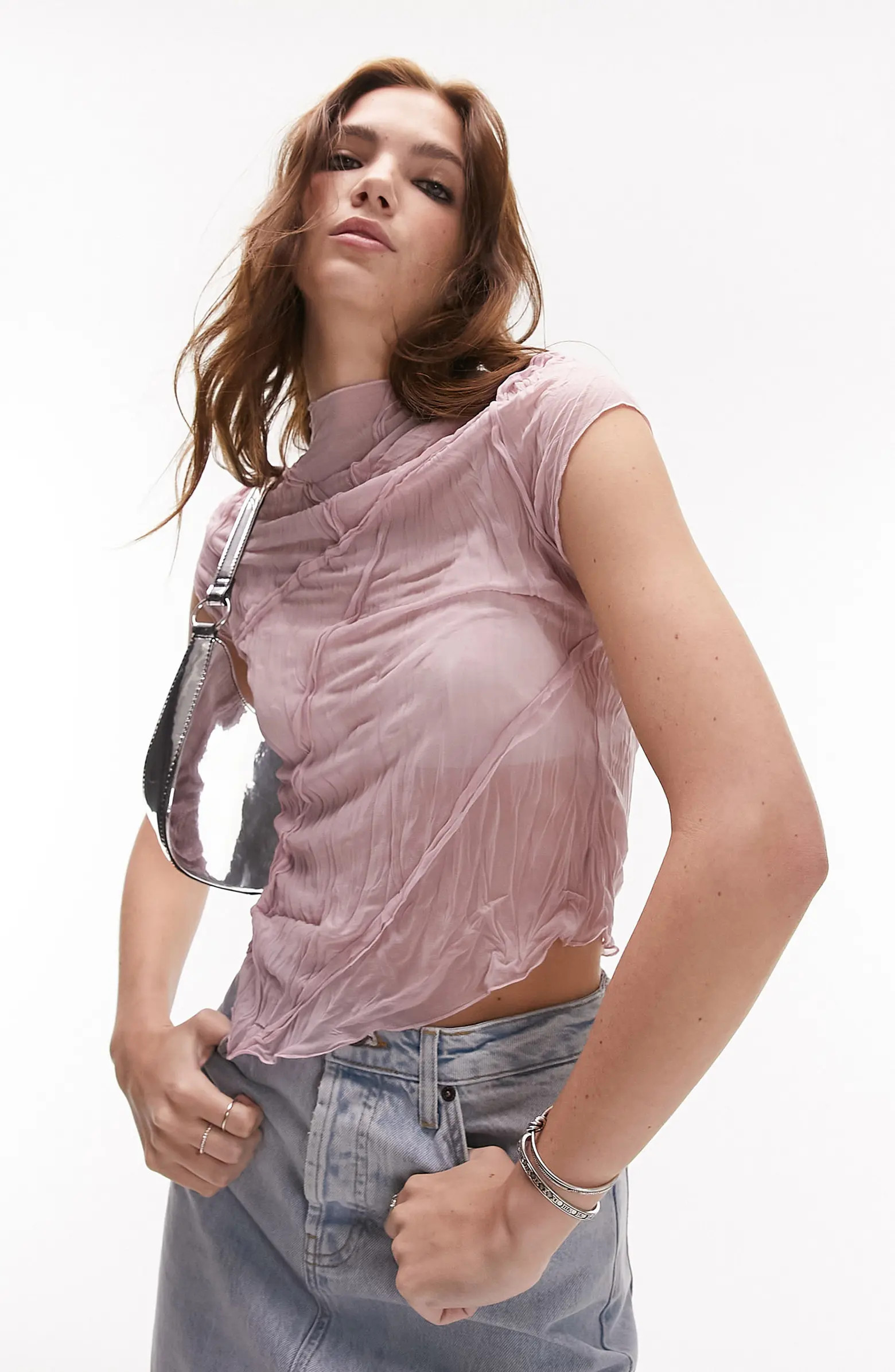Crinkle Asymmetric Top | Nordstrom