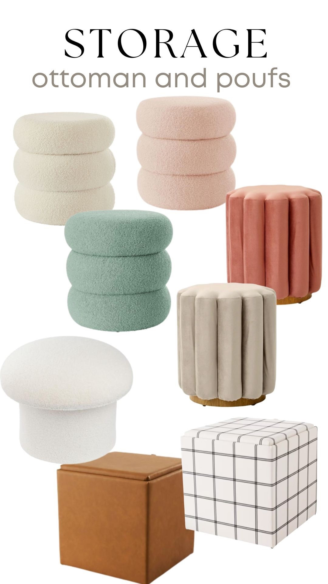 Walmart Poufs!  

#LTKStyleTip #LTKHome #LTKFindsUnder50