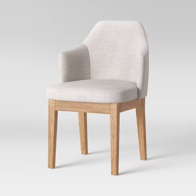 Kinston Curved Back Upholstered Dining Chair - Threshold™ | Target