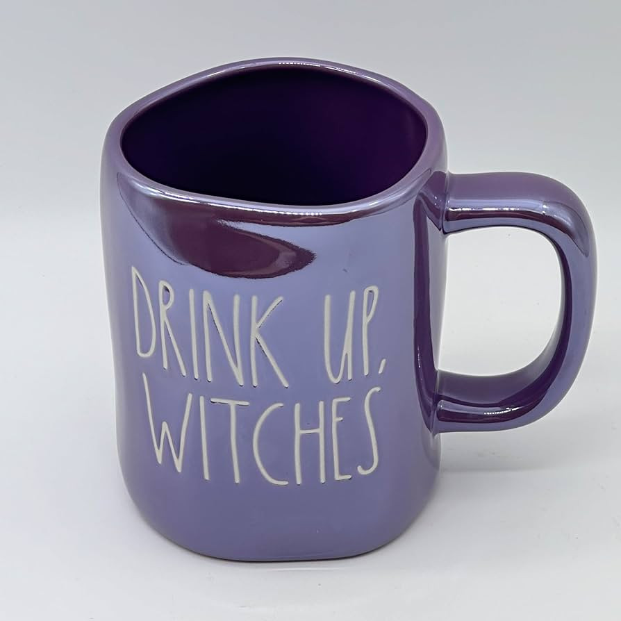 Rae Dunn DRINK UP WITCHES HALLOWEEN Mug - Ceramic | Amazon (US)