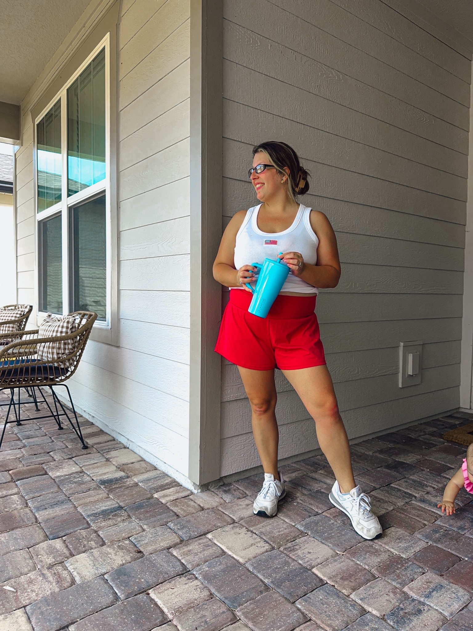 USA OOTD 🇺🇸❤️🤍💙

Amazon fashion, Amazon finds, Amazon style, target finds, target style, mom ootd, mom outfit inspo, summer style, activewear, mom style, tummy control#LTKSummerEdit 

#LTKStyleTip #LTKMidsize