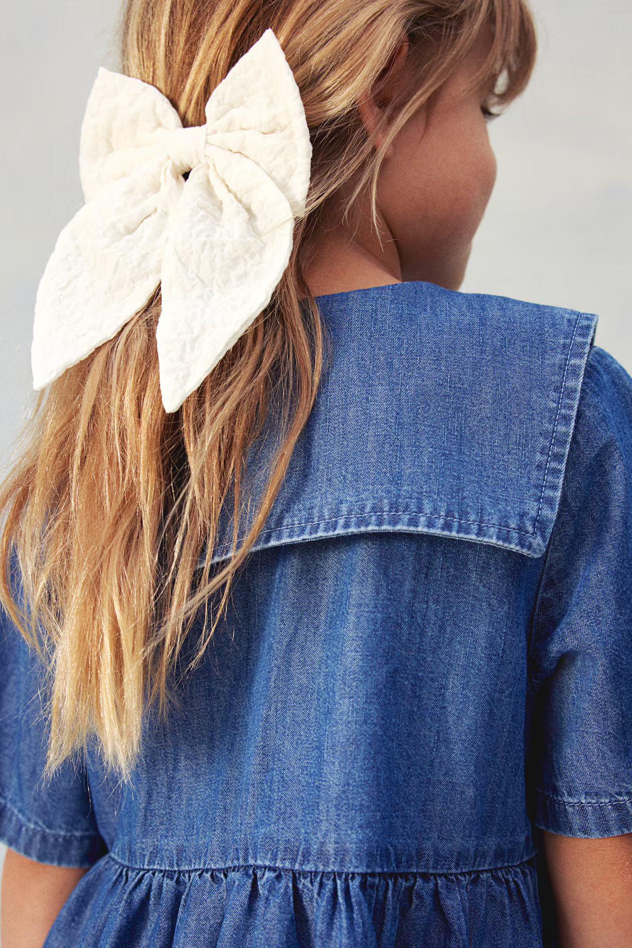 Cotton Muslin Hair Bow | H&M (US + CA)