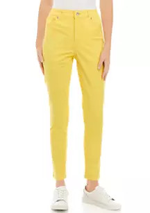 Women's High Rise Skinny Color Denim Jeans | Belk