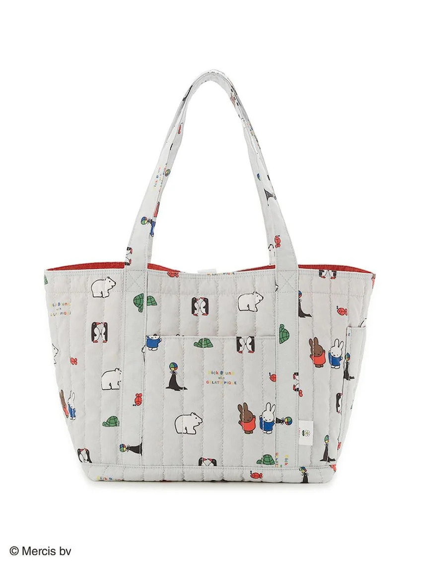 【Dick Bruna】Quilted All-Over Print Mama Bag | Gelato Pique