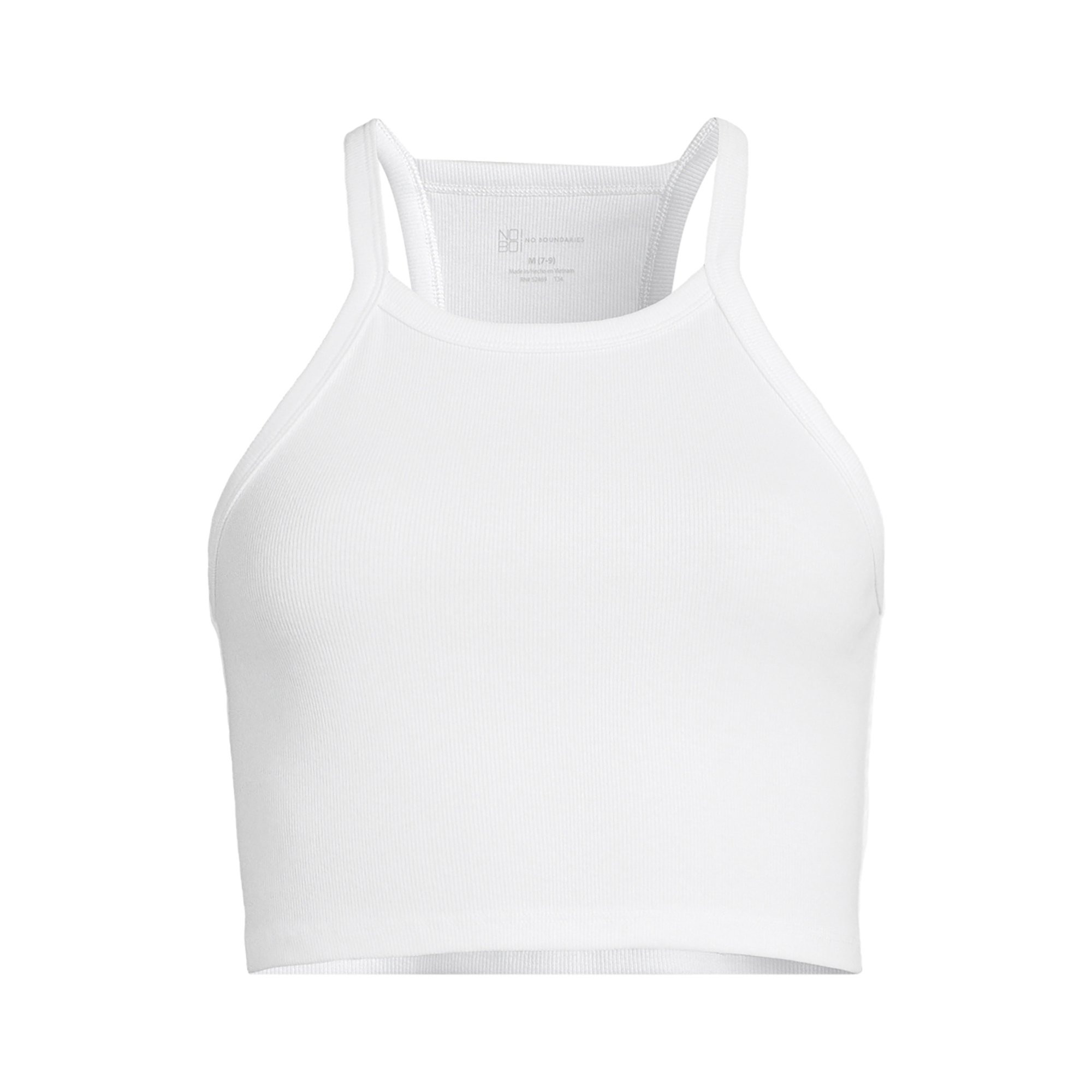 No Boundaries Juniors High-Neck Tank Top, Sizes XS-XXXL - Walmart.com | Walmart (US)