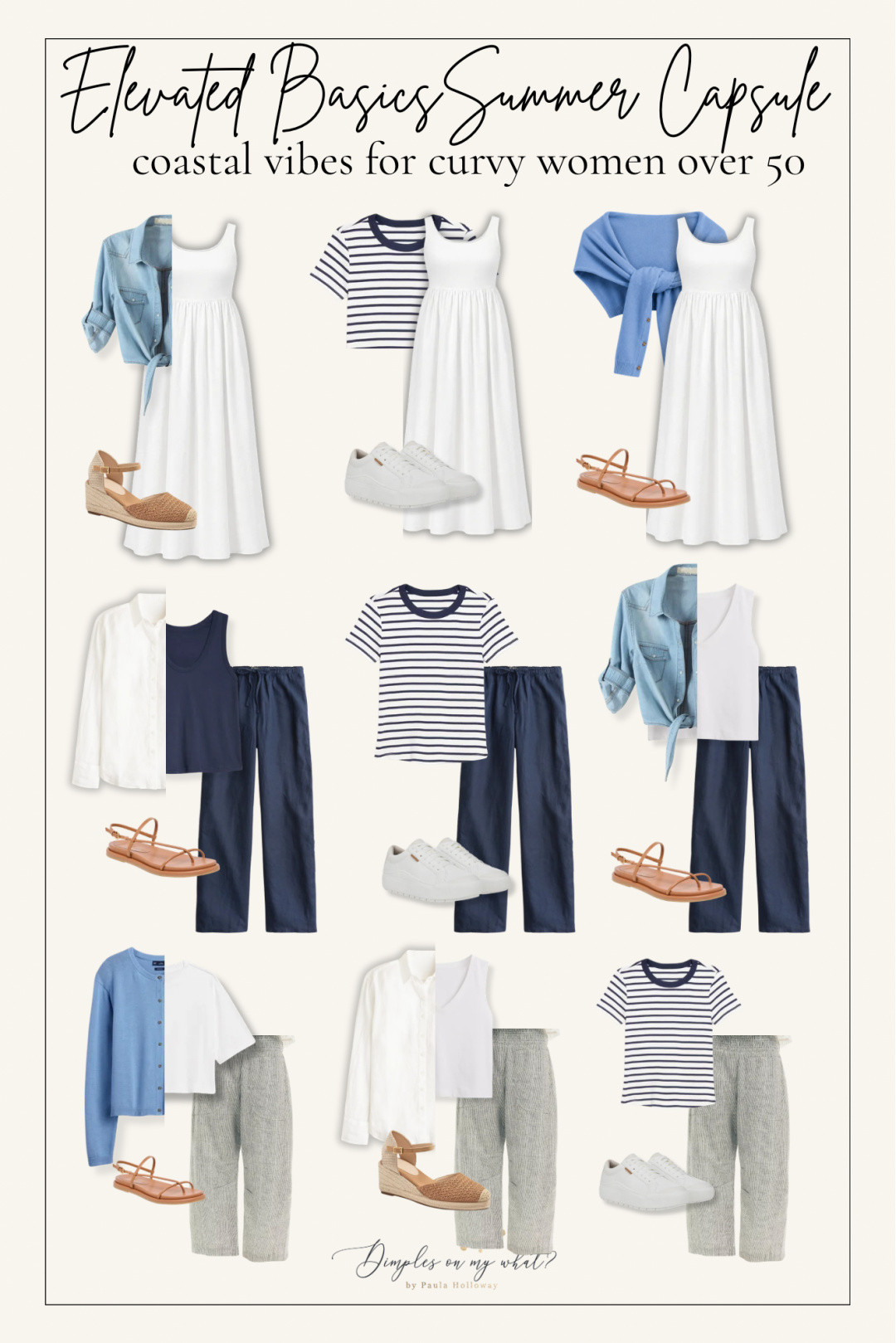 Having a capsule wardrobe makes creating a size-inclusive summer travel capsule wardrobe so easy! 

 

 #LTKOver40 #LTKMidsize #LTKPlusSize
