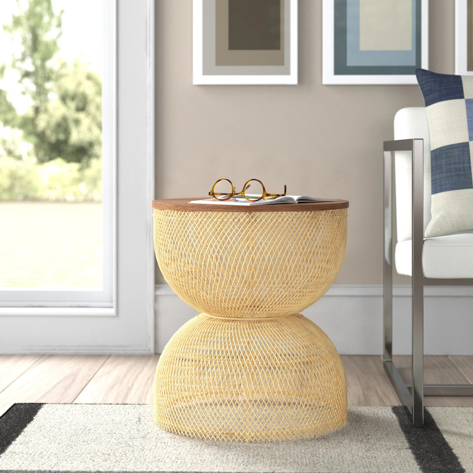 Beachcrest Home™ Towe Wave Side Table & Reviews | Wayfair | Wayfair North America
