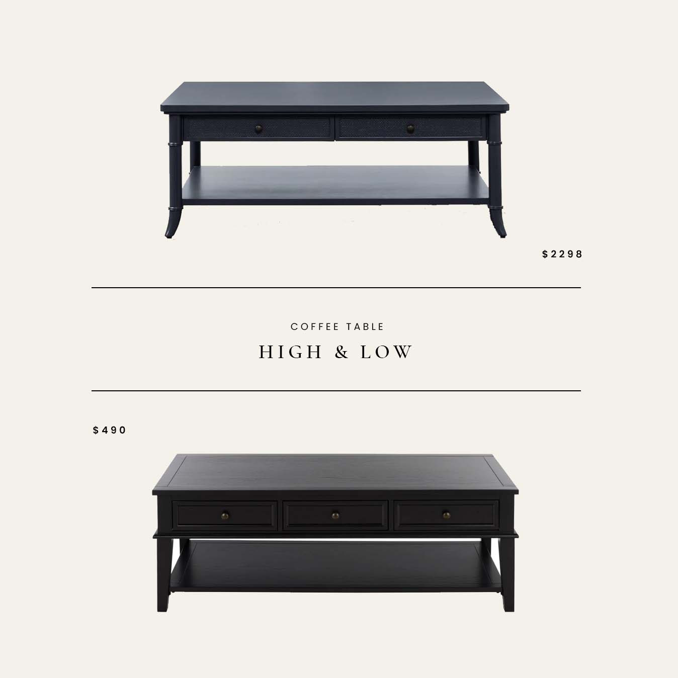 High / Low : Coffee Table

#LTKHome