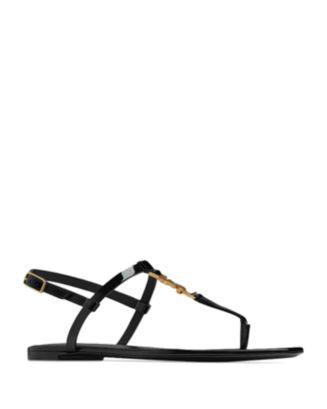SAINT LAURENT Women's Cassandra Thong Sandals | Bloomingdale's Shoes | Bloomingdale's (AU)