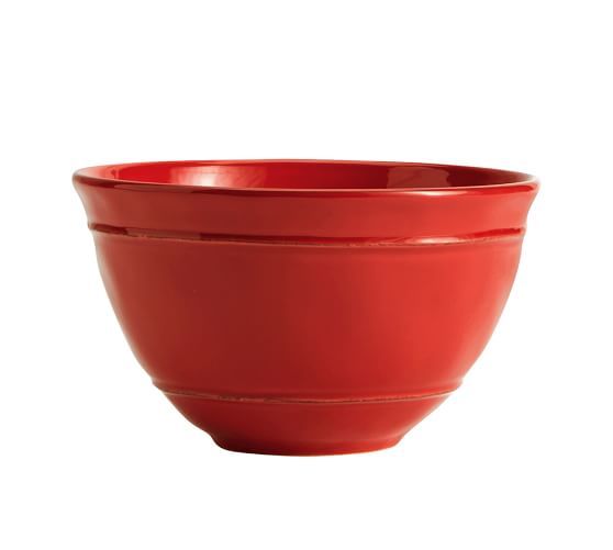 Cambria Cereal Bowl, Set Of 4 - Red | Pottery Barn (US)