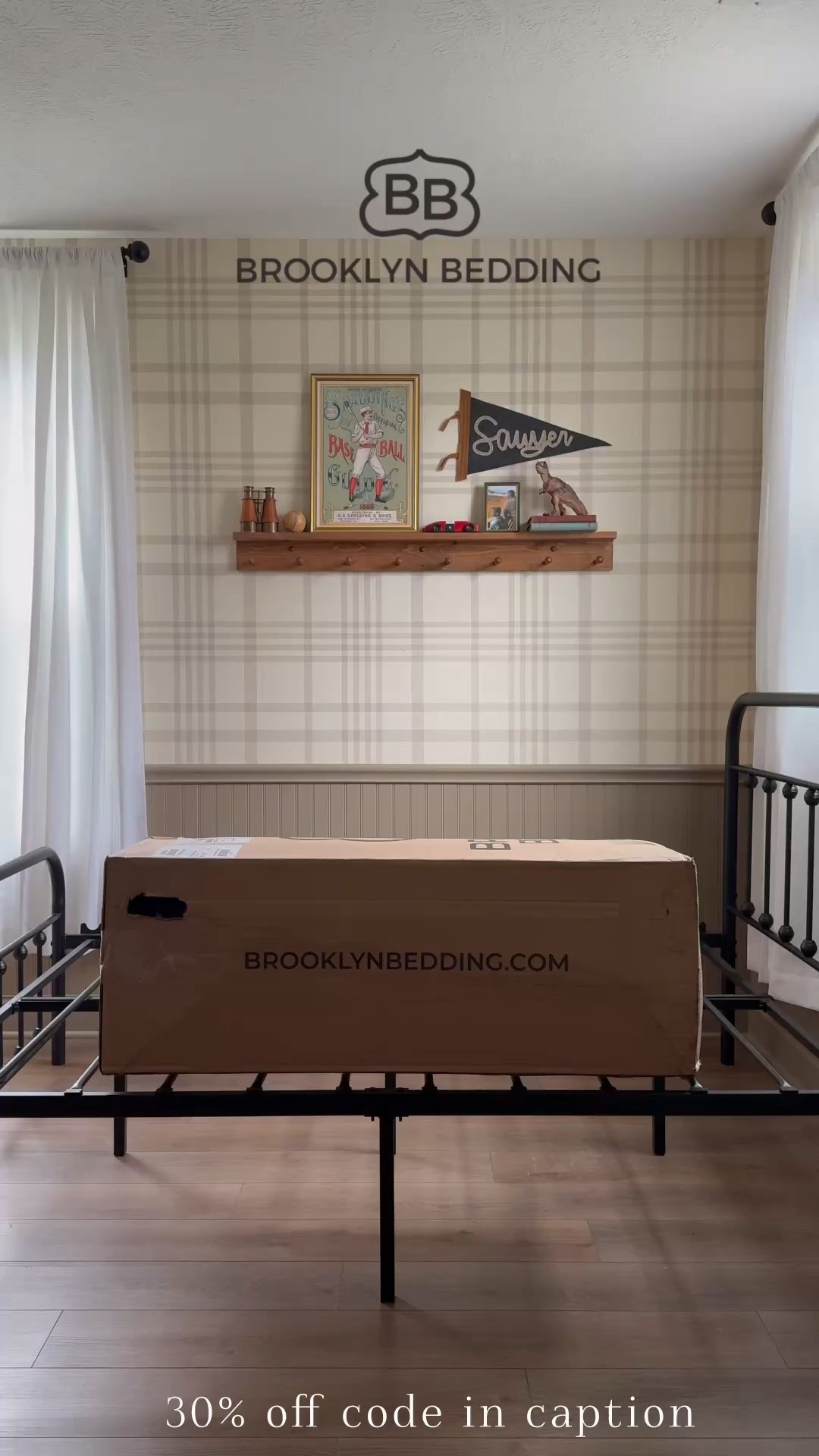This is the most COMFY mattress ☁️ It’s the full size @brooklynbedding copper flex pro hybrid we got for Sawyer’s room🏀🏈🦖 AND I have a 30% off discount code: ashleymerry 











#brooklynbedding @brooklynbedding #copperflex #ad 

#LTKHome #LTKWatchNow #LTKSaleAlert