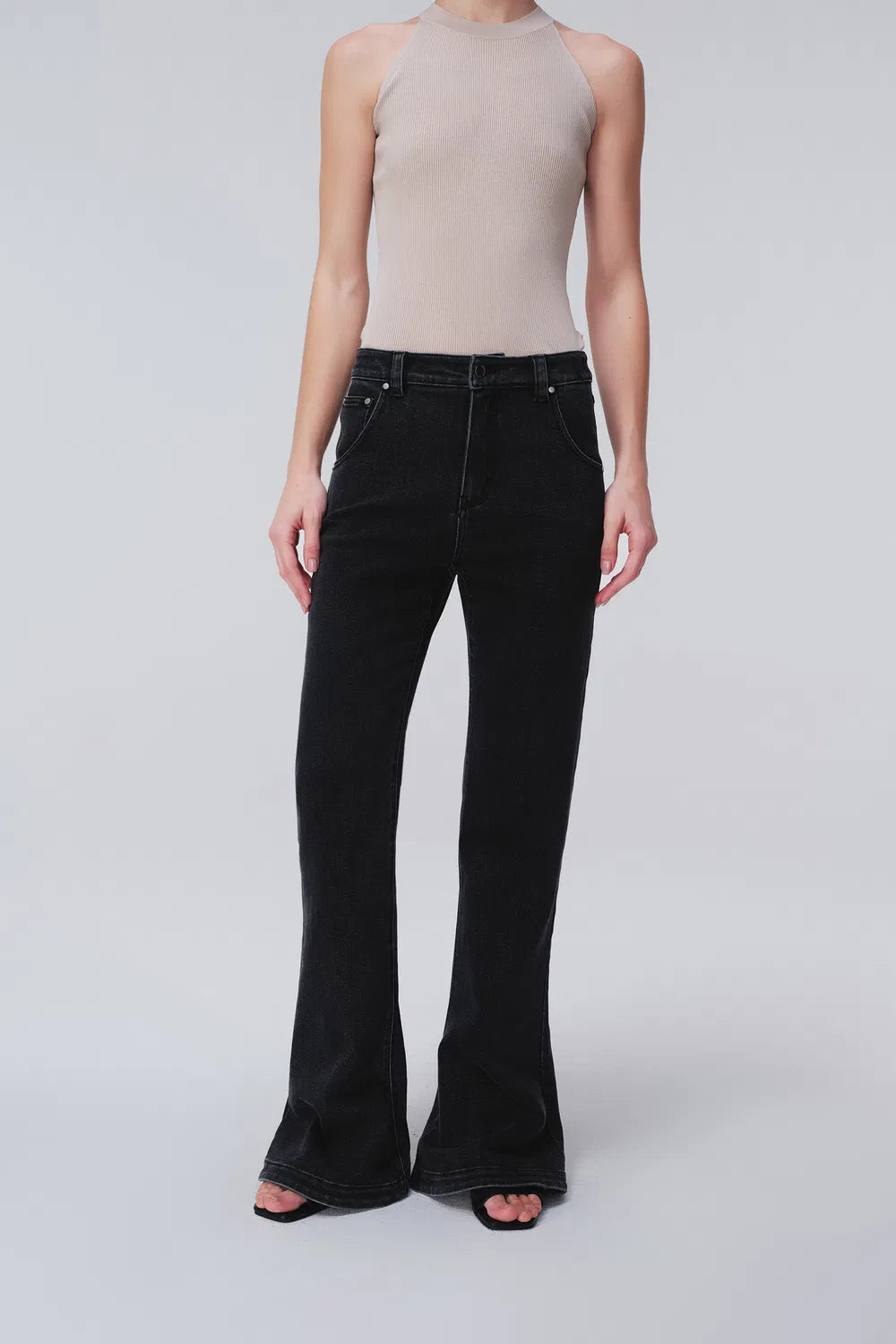 Étoile Bell Bottom Jeans in Cotton Denim | Fabrique