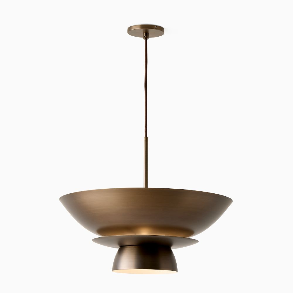 Colin King Torchiere Pendant (22") | West Elm (US)