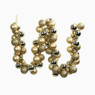 6Ft Gold Ball Ornament Garland by Ashland® | 6 ft | Michaels® | Michaels Stores