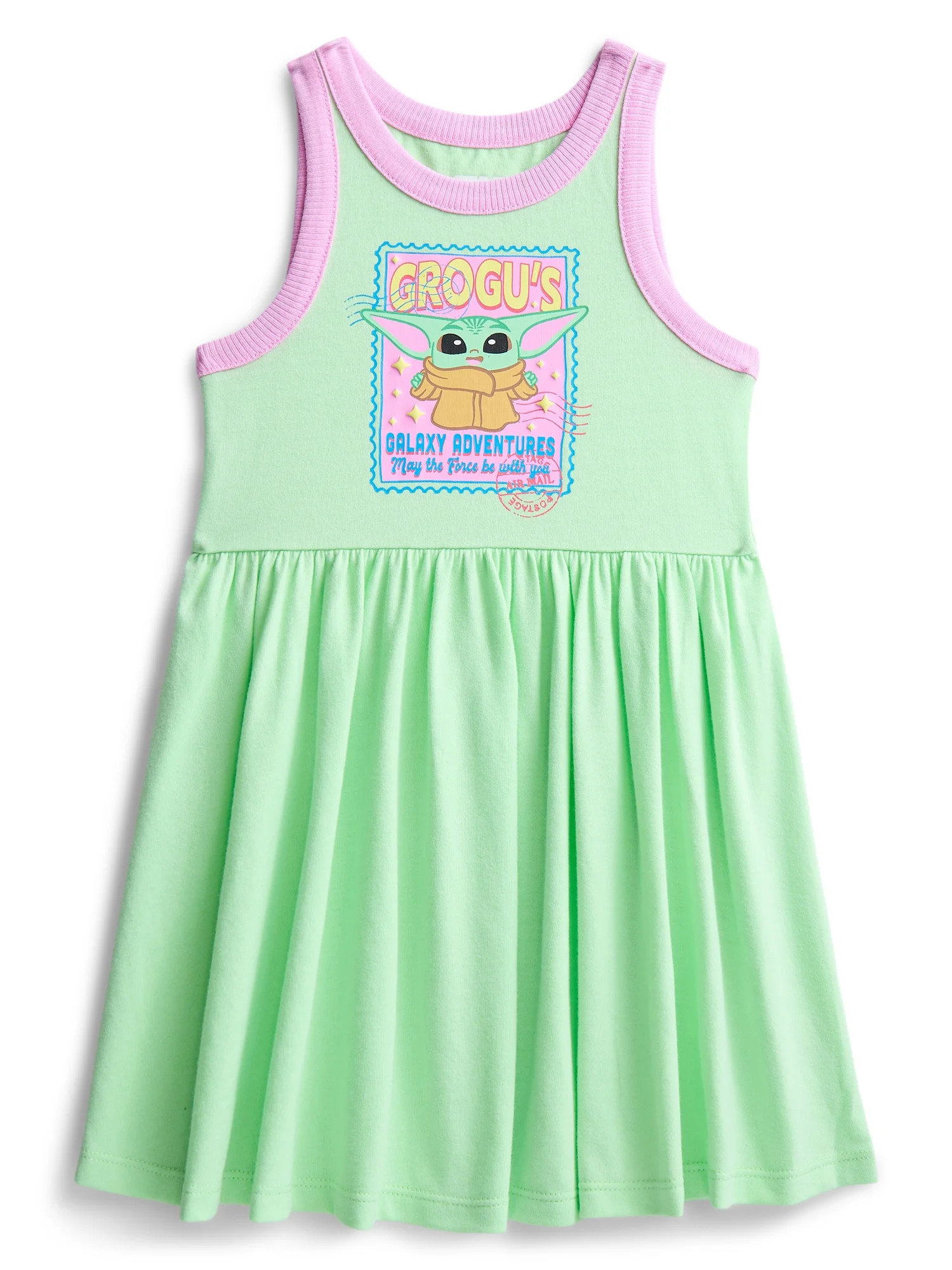 Star Wars Grogu Toddler Girls Graphic Tank Dress, Sizes 12M-5T - Walmart.com | Walmart (US)