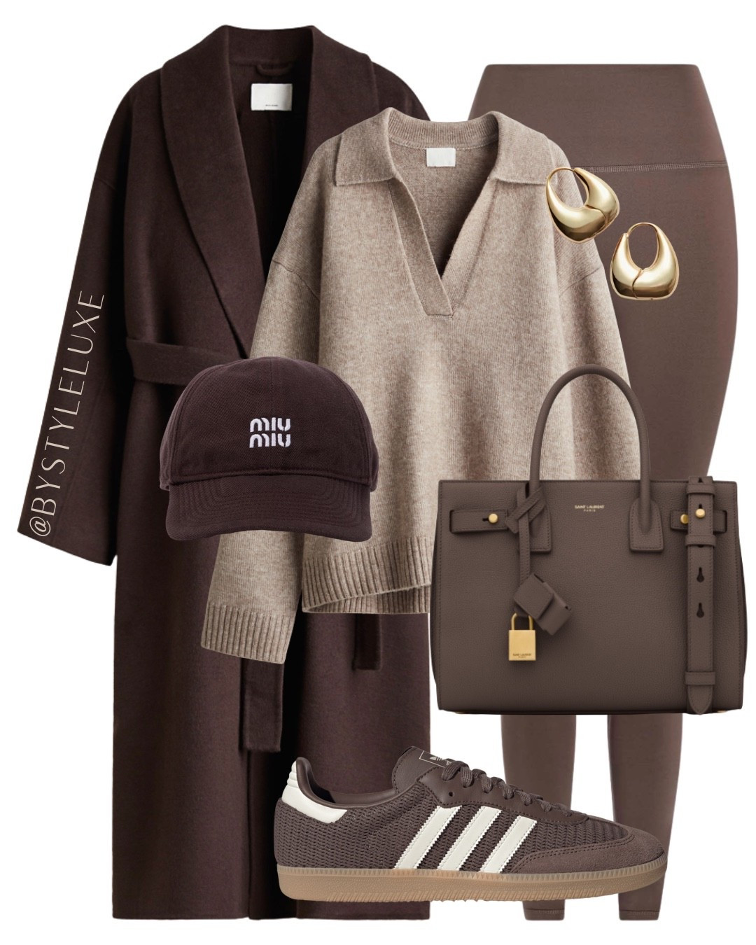 BROWN COAT - how to style this new brown coat for a casual/off-duty look. 

#autumnoutfit #trainers #coat 

#LTKautumn #LTKshoes #LTKtravel