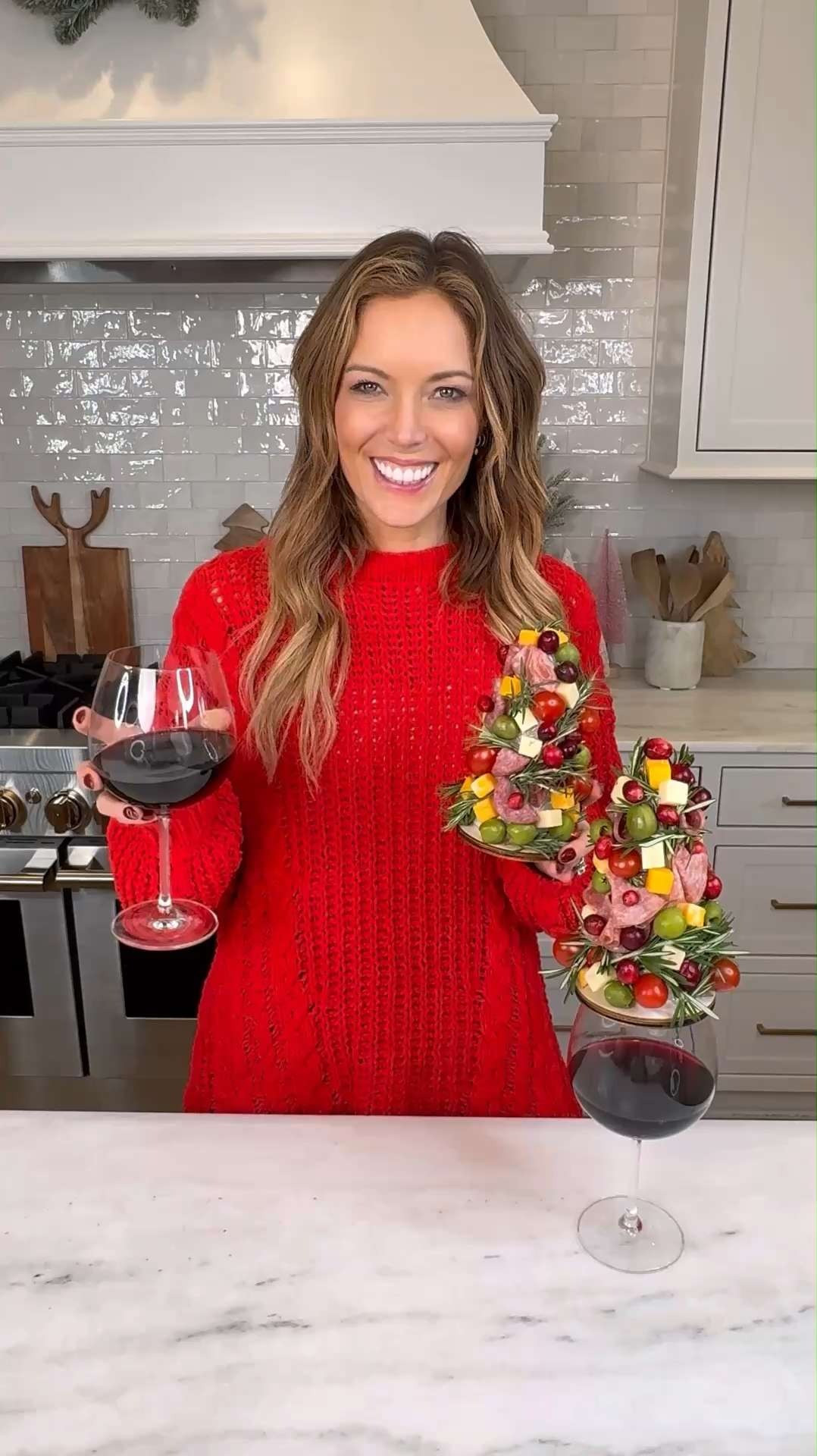 A little fun, a little festive… and maaaybe just a tad over the top — but that’s what makes it perfect! 🤪🍷✨ This charcuterie wine topper is the ultimate holiday party trick. Just grab your favorite meats & cheeses and stick them onto a little styrofoam tree for the cutest (and tastiest!) sipping snack! 🌲🧀🥓

Holiday snacking + wine = perfection. ❤️

#HolidayHosting #CharcuterieFun #FestiveSnacks #WineAndDine #ChristmasPartyIdeas #OverTheTopButWorthIt #HolidayEntertaining 🍷🎄✨ 

 #LTKHoliday #LTKfoodie #LTKHome