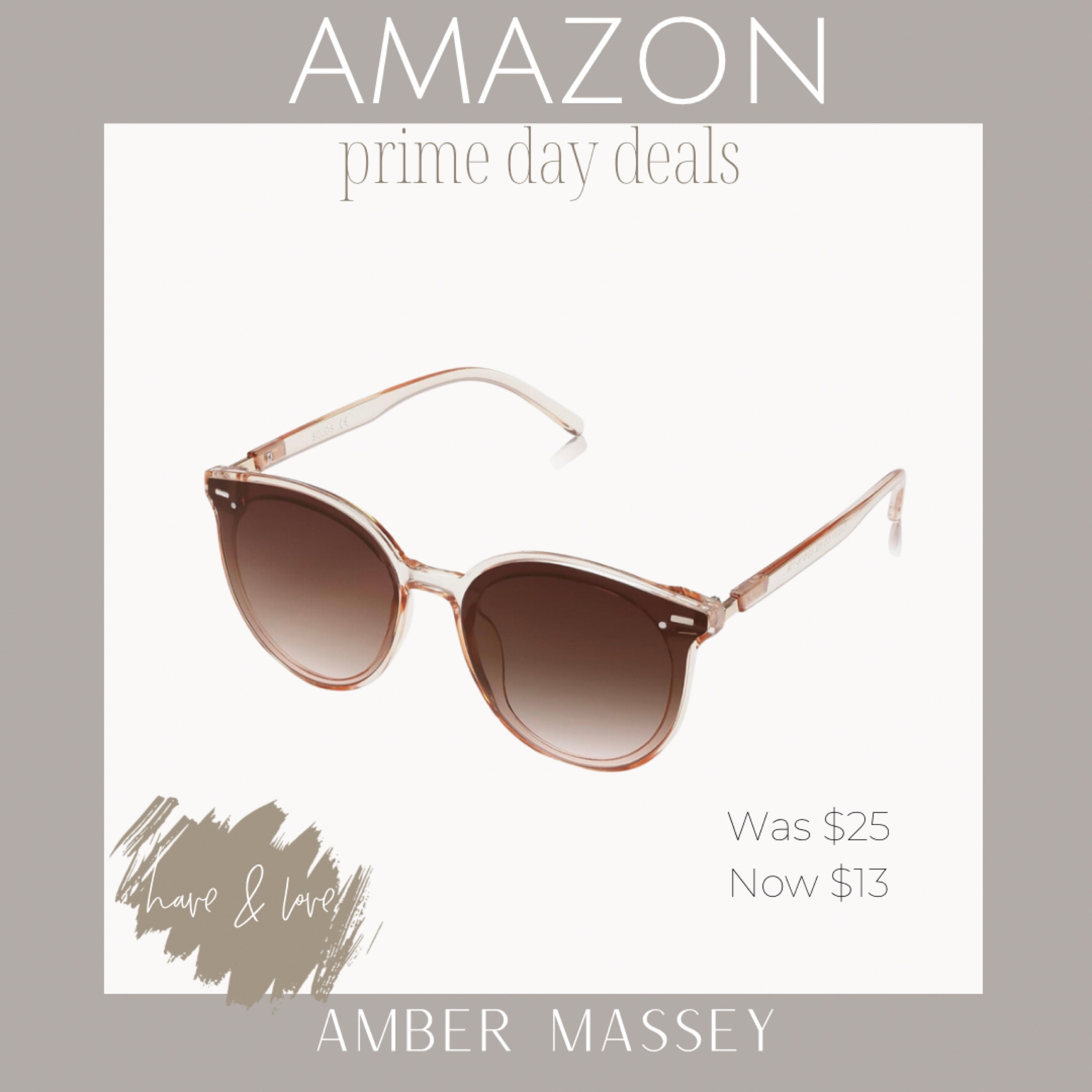 Sunglasses I wear often. Under $15 right now on Amazon prime.

#LTKxPrime #LTKfindsunder50