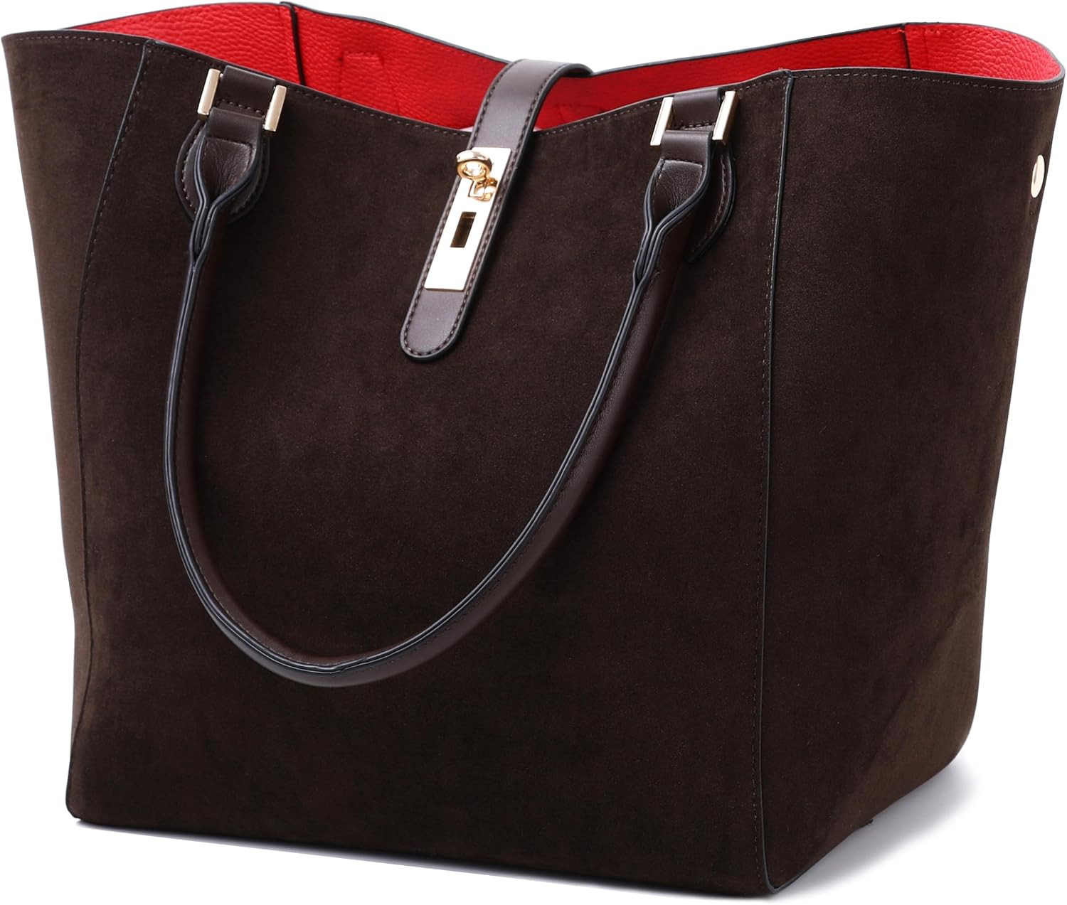 sqlp Large Work Tote Bag for Women Big Bucket Purses Designer Handbags | Amazon (US)