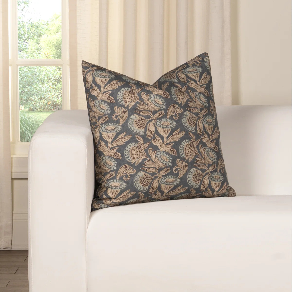 Buchan Henna 20" Feather Throw Pillow | Birch Lane