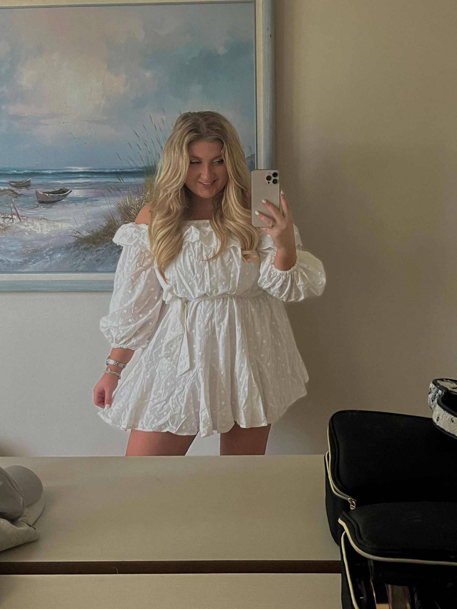 the cutest white sundress 

#LTKSeasonal #LTKunder100 #LTKstyletip