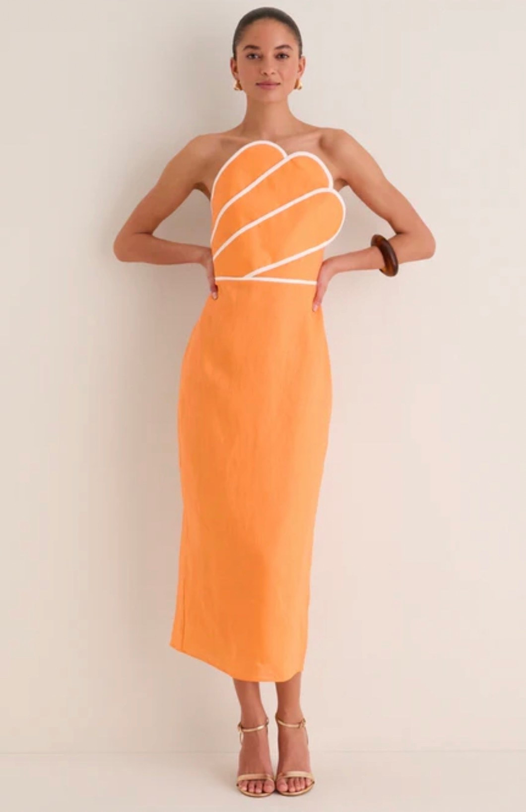 Obsessing over this sherbet orange colored fit😍 the perfect vacation look🍊🍊. Where are you going this spring/summer on vacation that you need this dress for?!?  

#LTKSeasonal #LTKstorytime #LTKU