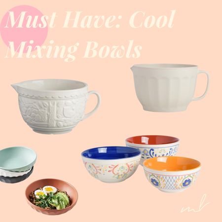 Cool
Unique statement making mixing bowls kitchen home 

#LTKHoliday #LTKSeasonal #LTKhome