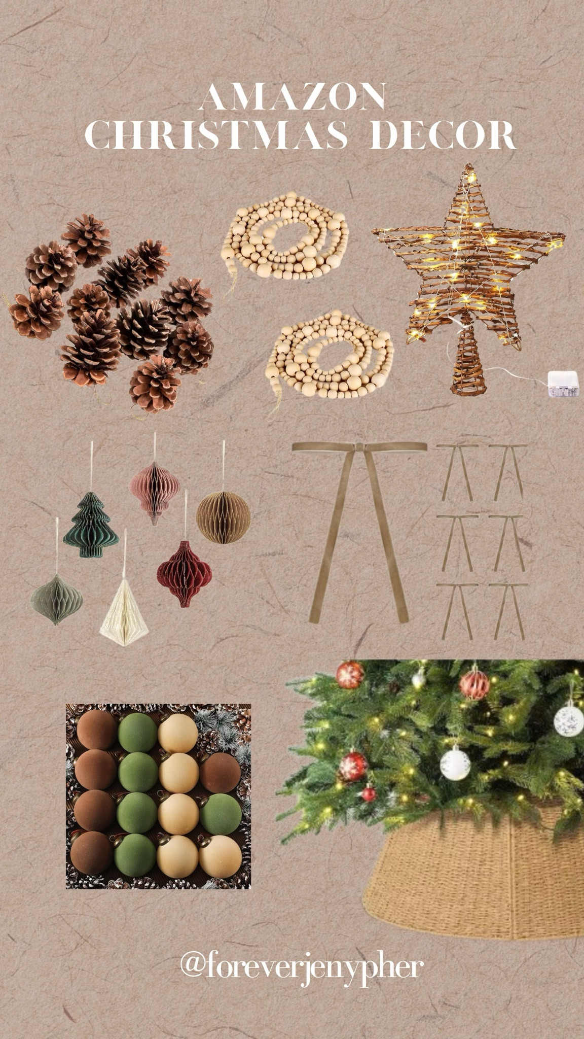 Amazon Boho Organic Christmas Decor 🎄🎁

#LTKFindsUnder50 #LTKSeasonal #LTKHoliday