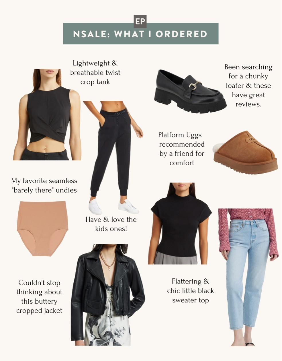 A few items I ordered from the Nordstrom Anniversary Sale, now open to all shoppers!

Ordered the mock neck rib sweater top after trying a different size in person. Found it to be Surprisingly flattering and the shoulders help balance out a looser or wider cut bottom.  

I wear a size kids large in the Zella joggers, which fits a little smaller than their women’s xxs (which they no longer offer, sadly)

The zella crossover crop top is airy and lightweight, cute over leggings or joggers

#petite casual athleisure lounge outfit 

#LTKFitness #LTKFind #LTKxNSale