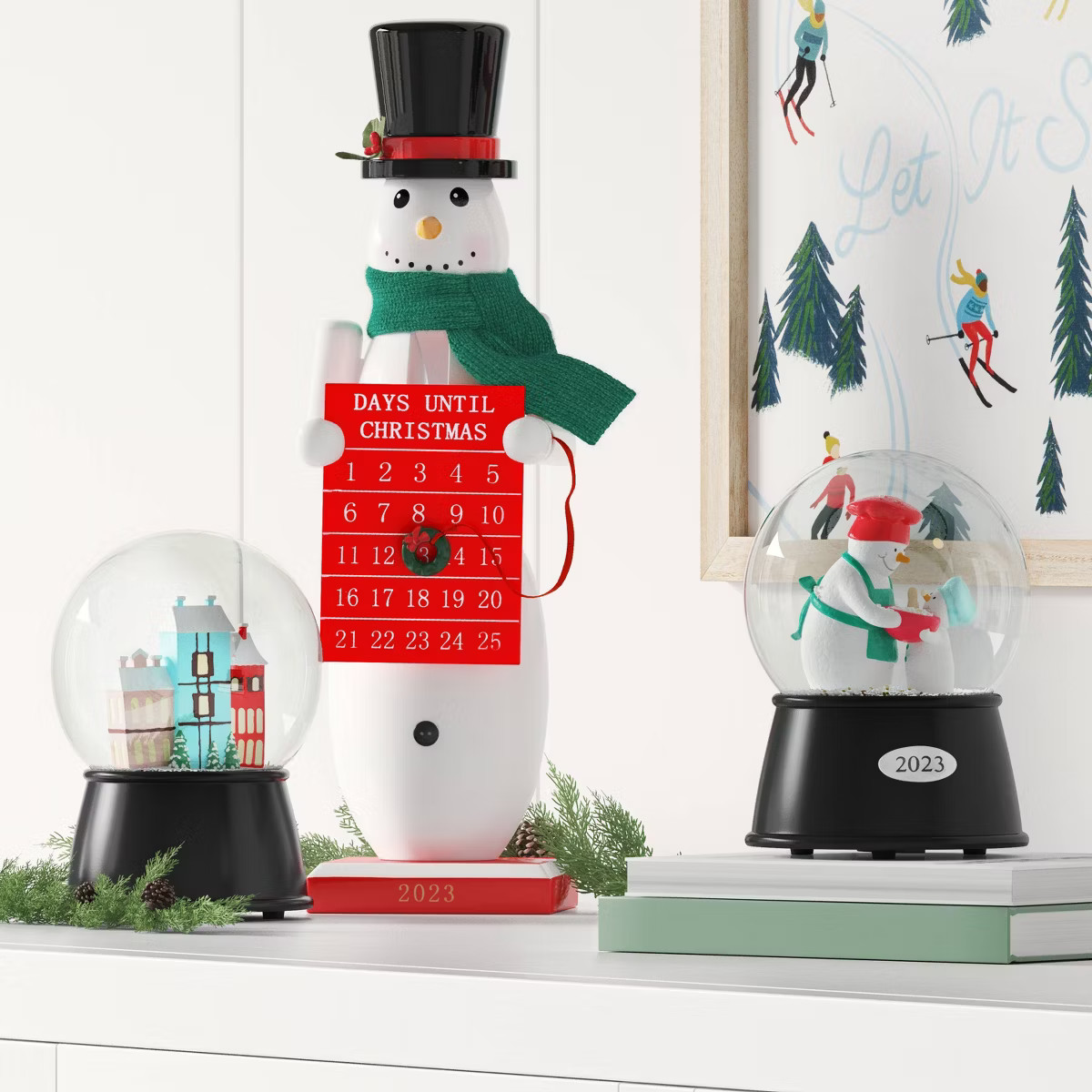 Snowman Countdown Christmas Nutcracker Figure - Wondershop™ | Target