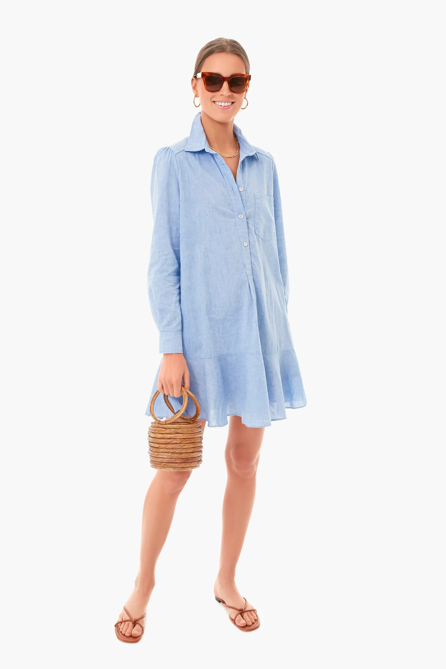 Chambray Callahan Shirt Dress | Tuckernuck (US)