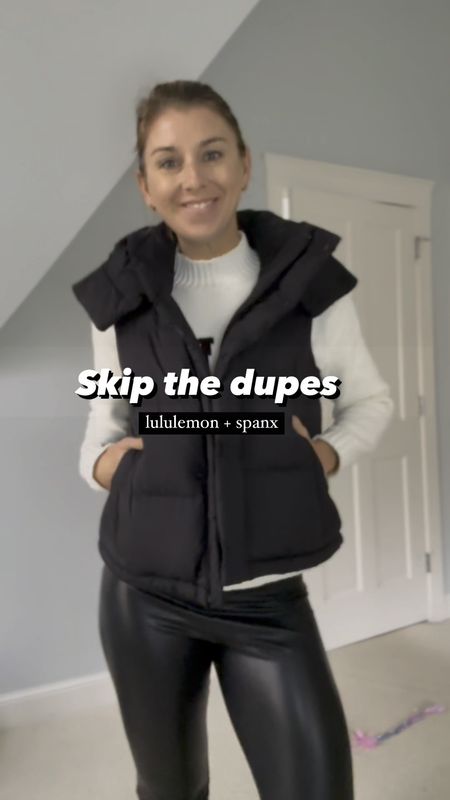 Skip the dupes - these are worth the splurge! A few faves from the last few months! #lululemondupes #lululemon #dupes #spanx #airessentials 

#LTKGiftGuide