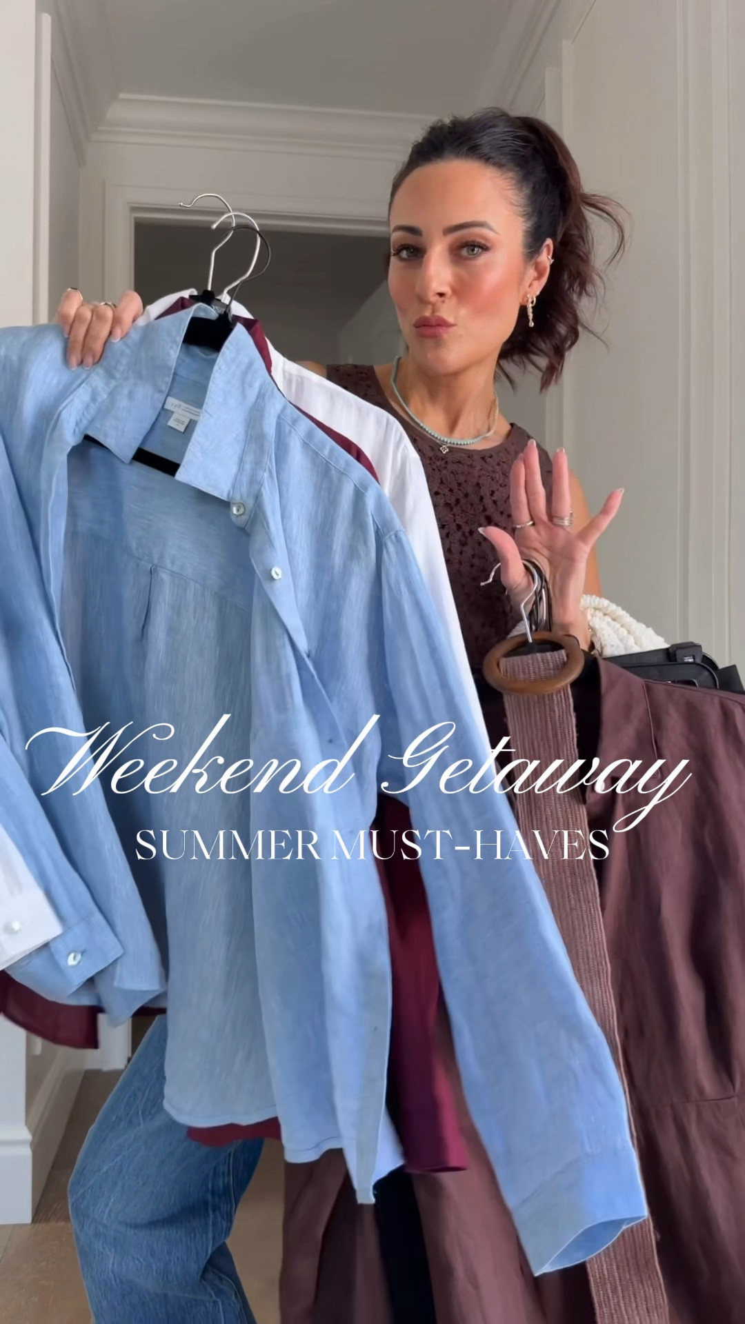 #ad A weekend getaway capsule you can mix and match!! Also, can we take a moment for how good the linen is from @J.Jill #jjillstyle

#LTKSeasonal #LTKOver40