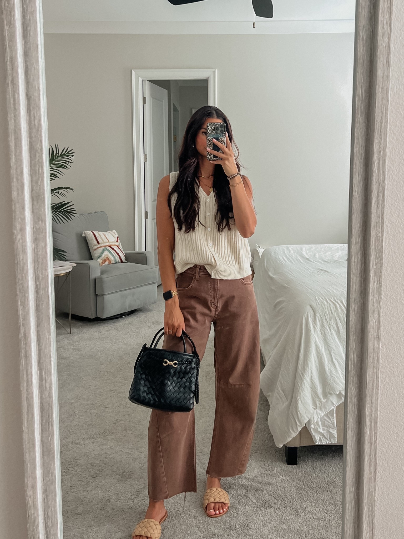 Fall transition in the barrel jeans 😊

#LTKSeasonal