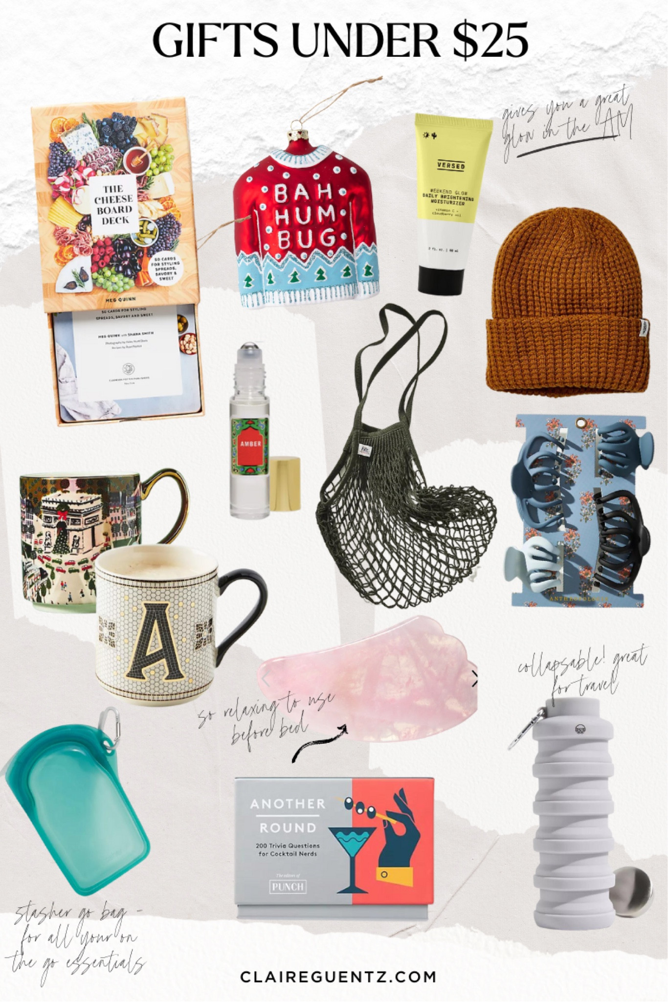 Fun gifts under $25 to show a little love this Christmas! Small gift, gifts for her, gifts for everyday 

#LTKGiftGuide #LTKHoliday #LTKunder50