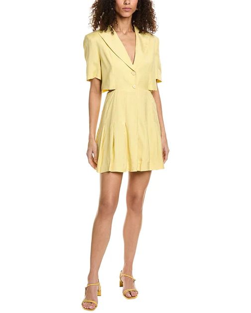 Sandro Cutout Waist Shirtdress | Shop Premium Outlets