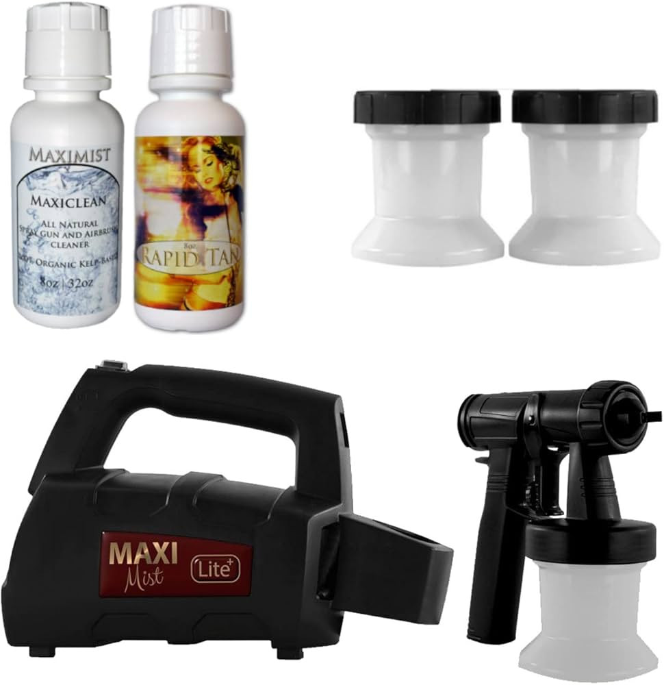 MaxiMist Spray Tan Machine - HVLP Airbrush Tanning, Sunless Spray Tan Machine for Home, Maximist ... | Amazon (US)