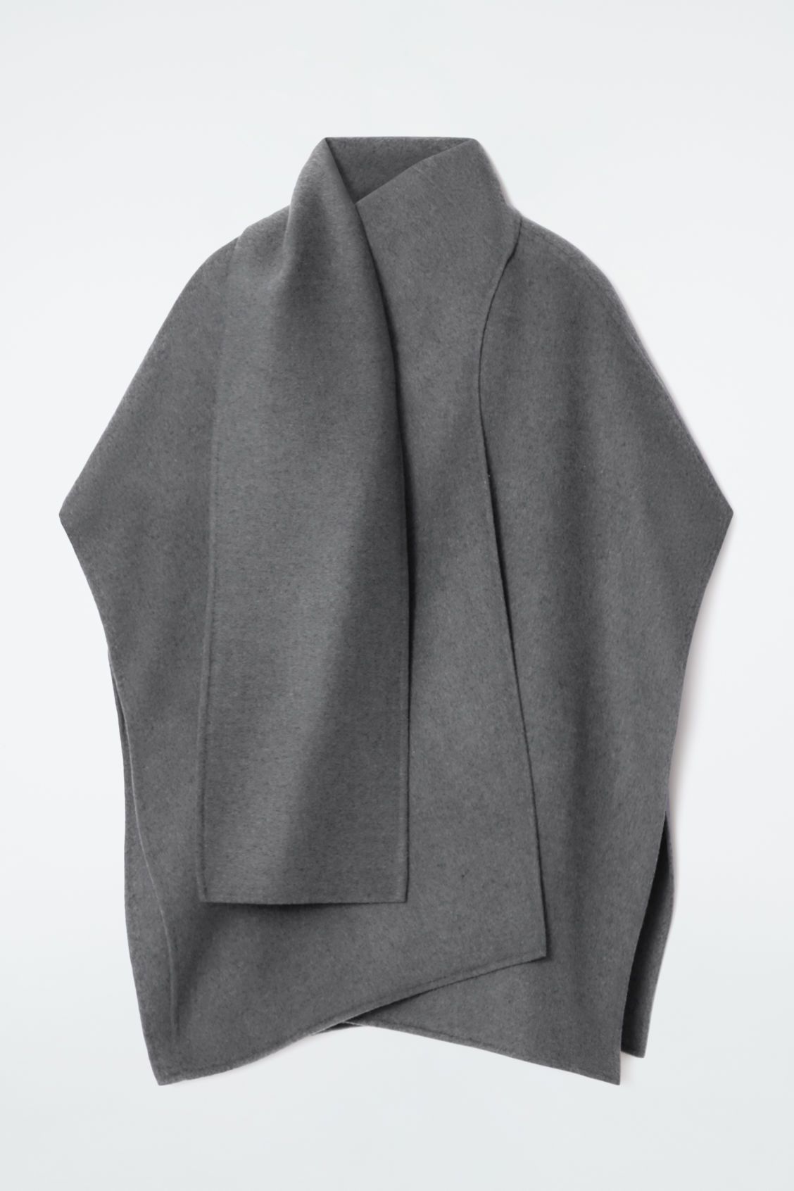 WOOL-BLEND CAPE - GRAY - Coats and Jackets - COS | COS (US)