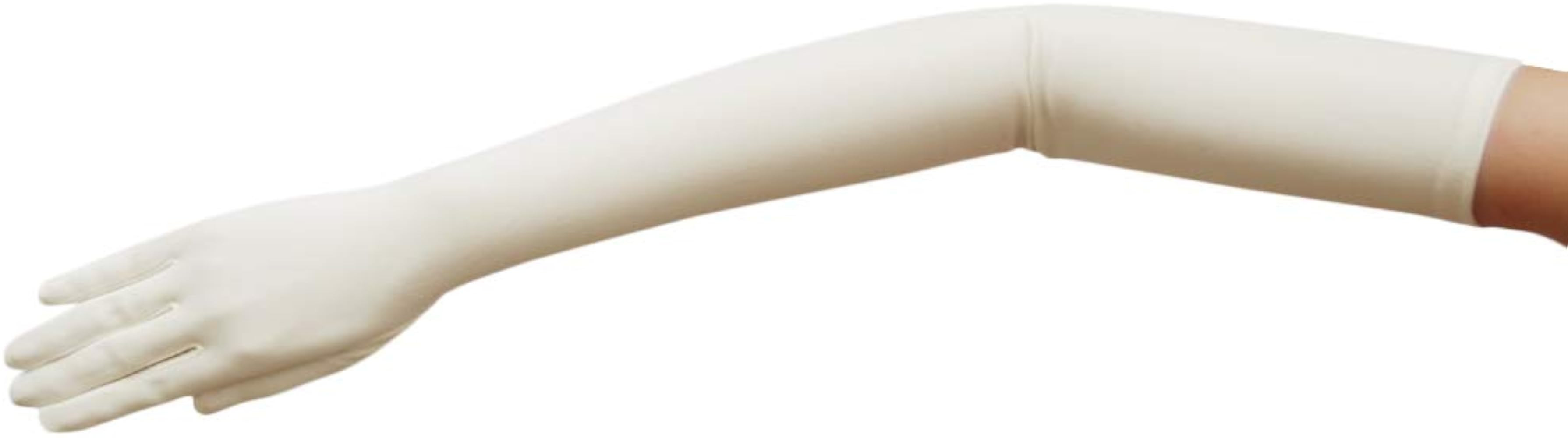 23.5" Long Stretch Dull Matte Satin Gloves Opera Length/No Shine, Elegant Look | Amazon (US)