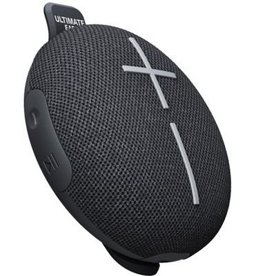 Ultimate Ears MINIROLL Ultra-Portable Waterproof Bluetooth Speaker, Big Bass, IP67 Dustproof, 984-002015, Gentle Black | Target